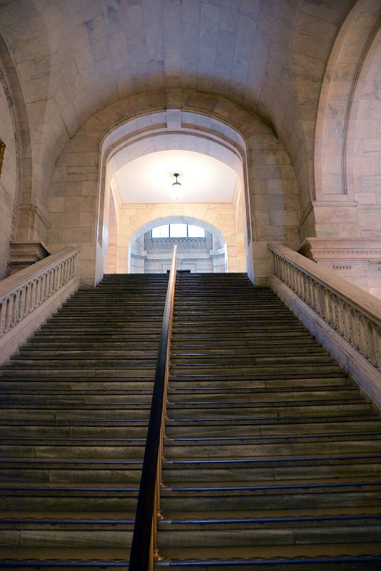 20-2 Stairs Up From The Ground Floor New York City Public Library Main Branch